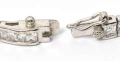 Sterling Silver CZ Tennis Bracelet