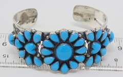 Sterling Silver Turquise Cuff Bracelet