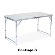 Portable Aluminum Alloy Folding Table Chair