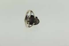 Vintage Sterling Silver Black Onyx Ring