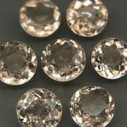 Matched 5.44ct set of untreated Morganite