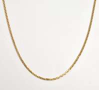 Practical Double C Link Necklace