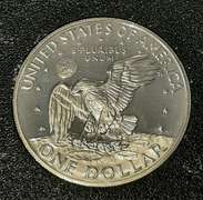 2 Each 1971-74 Proof Ike Silver Dollars