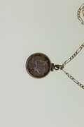 1936-S Mercury Dime Pendant With  Sterling Silver Chain