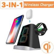 10W Fast Wireless Charger Dock Pad Stand Holder