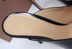 Gianvito Rossi Black Heel Ladies Shoes
