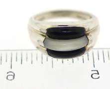 Sterling Silver Mother Of Pearl Ring