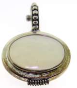 Sreeling Silver Mother Of Pearl Stocko Pendant