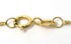 Dainty Diamond Necklace in 14KT Yellow Gold