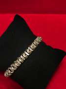 10K YELLOW GOLD DIAMOND BRACELET