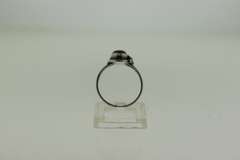 Vintage Sterling Silver Black Onyx Ring