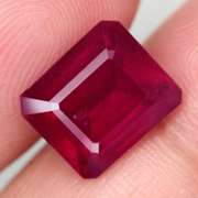 Decadent 5.85ct top blood red Ruby