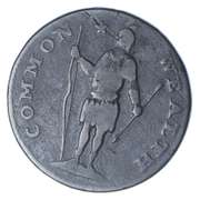 1788 Colonial Massachusetts Large Cent - Circulated