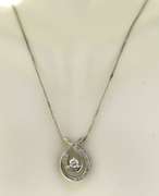 Gorgeous RBC Center Diamond Necklace