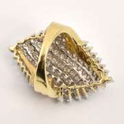 Bold and Sparkling Diamond Cluster Ring
