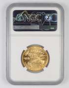 MS69 1986 $25 American Gold Eagle - 1/2 Oz Fine Gold - Graded NGC