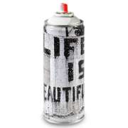 Life is Beautiful (White) by Mr Brainwash