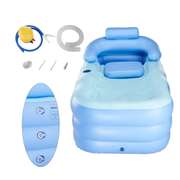 160x84x64cm Portable Folding Bathtub Inflatable