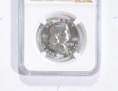 PF67 1951 Franklin Half Dollar - Graded NGC