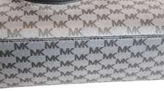 Micheal Kors Leather Trim Chain Handle Tote