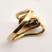 Nicely Designed 3 Diamond Ring