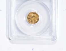 MS69 1999-W $5 American Gold Eagle - 1/10 Oz Fine Gold - Error - PCGS