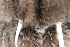 Moncler Fox Fur Shoulder Bag