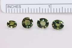 Warm Natural Tourmaline - Lot of 4