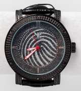 Sparkling Diamond King Fingerprint Watch
