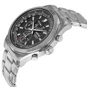 Seiko Black Dial Men's Watch