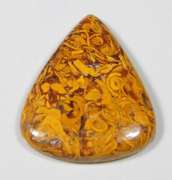 Intricate 33.66ct calligraphers stone Jasper