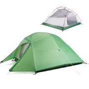 2 People Backpacking Tent Double Layers PU
