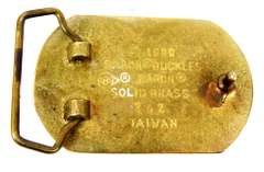1980 Caesars Palace Heavy Brass Belt Buckle