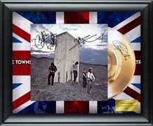 The Who Facsimile Signed Gold Record Award