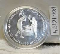 1988 Canada Sil Dol PRF Cameo