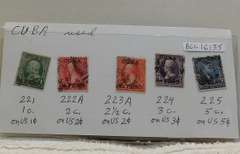 Cuba stamps, nice variety of canx examples.