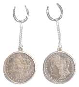 2 1890-CC & 1891-CC Morgan Silver Dollar Nataqua Pow-Wow 1959 Reno, NV