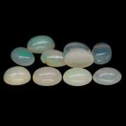 Beautiful 4.44ct unheated Ethiopian opal set