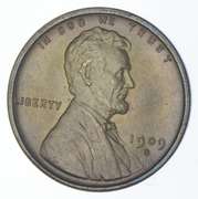 1909-S VDB Lincoln Wheat Cent - Gem BU