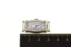 Art Deco Diamond Ornate Abra Watch Co Mvmt. Women's Watch
