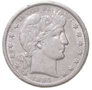 1894-O Barber Half Dollar