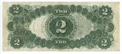 Choice AU 1917 Series Large Size $2 Legal Tender note