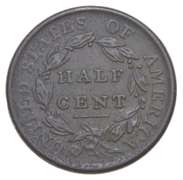 1809 Classic Head Half Cent