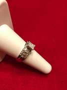 14K WHITE GOLD DIAMOND RING