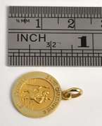 Popular 14k St. Christopher's Medal