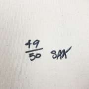 Steepechase, Coney Island by Steve Kaufman (1960-2010)