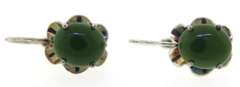 Sterling Silver Jade earrings
