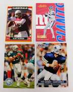 4 NFL QB Greats Football Cards