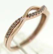 Favorite Rose Gold Ring with Diamonds
