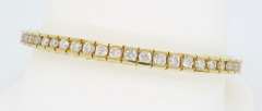 Channel Set 5.50ctw Diamond Tennis Bracelet
